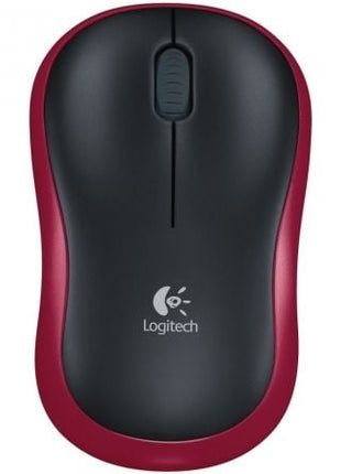 Ratón Inalámbrico Logitech M185/ Hasta 1000 DPI/ Rojo - Tiensol