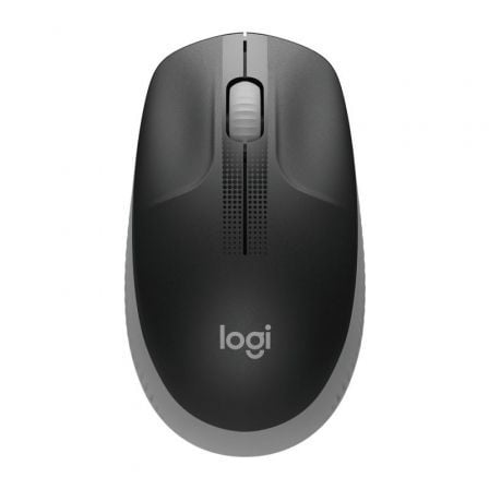 Ratón Inalámbrico Logitech M190/ Hasta 1000 DPI/ Gris Medio - Tiensol