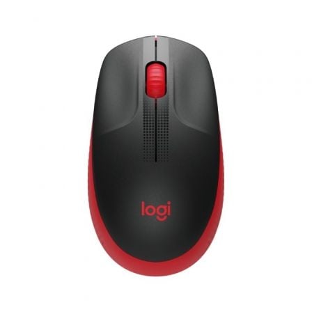 Ratón Inalámbrico Logitech M190/ Hasta 1000 DPI/ Rojo - Tiensol