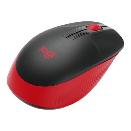 Ratón Inalámbrico Logitech M190/ Hasta 1000 DPI/ Rojo - Tiensol