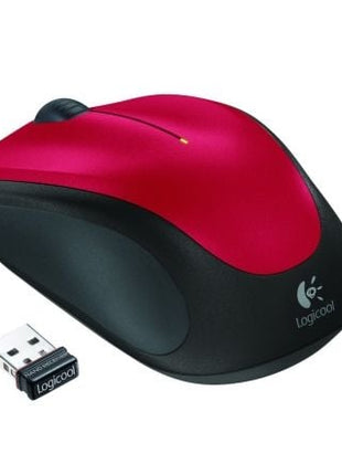 Ratón Inalámbrico Logitech M235/ Hasta 1000 DPI/ Rojo - Tiensol