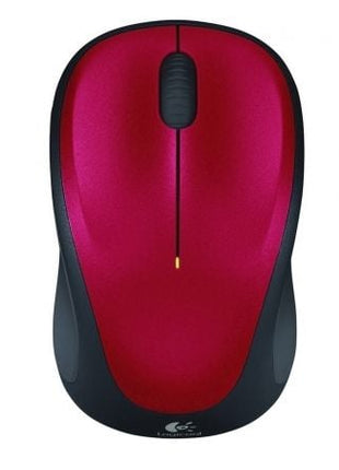 Ratón Inalámbrico Logitech M235/ Hasta 1000 DPI/ Rojo - Tiensol