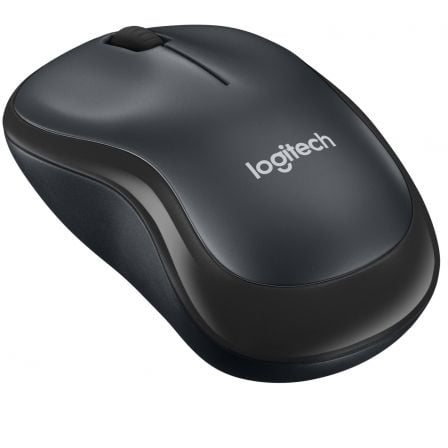 Ratón Inalámbrico Logitech Silent M220/ Hasta 1000 DPI/ Gris Marengo - Tiensol