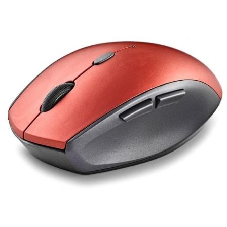 Ratón Inalámbrico NGS Bee Red/ Hasta 1600 DPI/ Rojo - Tiensol