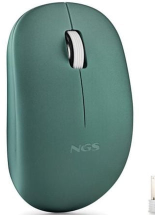 Ratón Inalámbrico NGS Fog Pro/ Hasta 1000 DPI / Verde - Tiensol