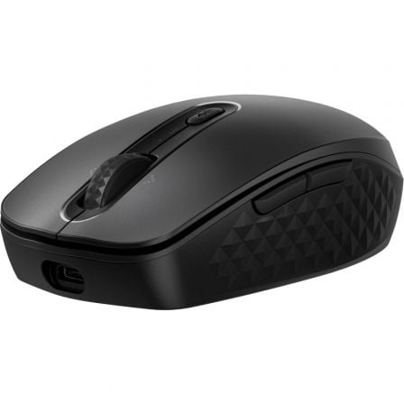 Ratón Inalámbrico por Bluetooth HP 690/ Batería recargable/ Hasta 4000 DPI/ Negro - Tiensol