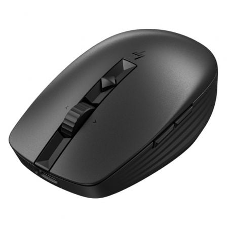 Ratón Inalámbrico por Bluetooth HP 710/ Batería recargable/ Hasta 3000 DPI/ Negro - Tiensol