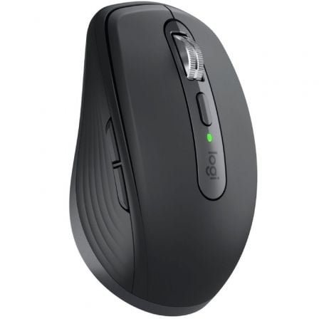 Ratón Inalámbrico por Bluetooth Logitech MX Anywhere 3S/ Batería recargable/ Hasta 8000 DPI/ Grafito - Tiensol