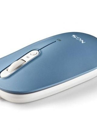 Ratón Inalámbrico por Bluetooth NGS Shell - RB/ Batería recargable/ Hasta 1600 DPI/ Azul/ Blanco/ Rosa - Tiensol