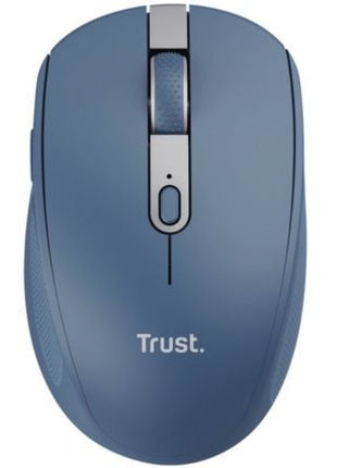 Ratón Inalámbrico por Bluetooth Trust Ozaa Compact Wireless/ Batería recargable/ Hasta 3200 DPI/ Azul - Tiensol