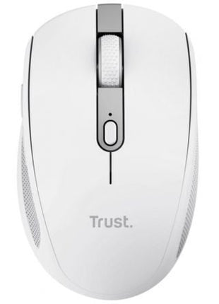 Ratón Inalámbrico por Bluetooth Trust Ozaa Compact Wireless/ Batería recargable/ Hasta 3200 DPI/ Blanco - Tiensol