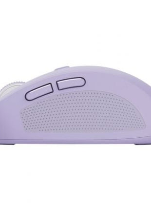 Ratón Inalámbrico por Bluetooth Trust Ozaa Compact Wireless/ Batería recargable/ Hasta 3200 DPI/ Morado - Tiensol