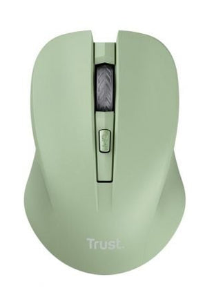 Ratón Inalámbrico Trust Mydo Silent Wireless/ Hasta 1800 DPI/ Verde - Tiensol