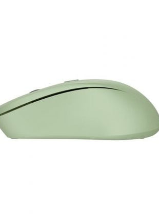 Ratón Inalámbrico Trust Mydo Silent Wireless/ Hasta 1800 DPI/ Verde - Tiensol