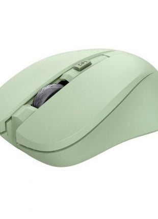 Ratón Inalámbrico Trust Mydo Silent Wireless/ Hasta 1800 DPI/ Verde - Tiensol