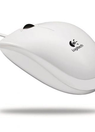 Ratón Logitech B100/ Hasta 800 DPI/ Blanco - Tiensol