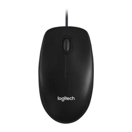 Ratón Logitech M100/ Hasta 1000 DPI/ Negro - Tiensol