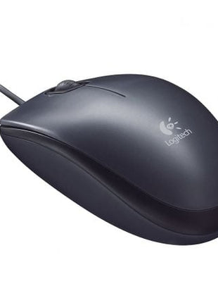 Ratón Logitech M90/ Hasta 1000 DPI/ Gris V2 - Tiensol