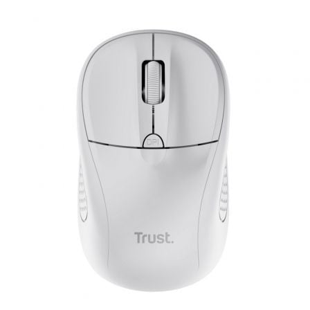 Ratón Mini Inalámbrico Trust Primo/ Hasta 1600 DPI/ Blanco mate - Tiensol