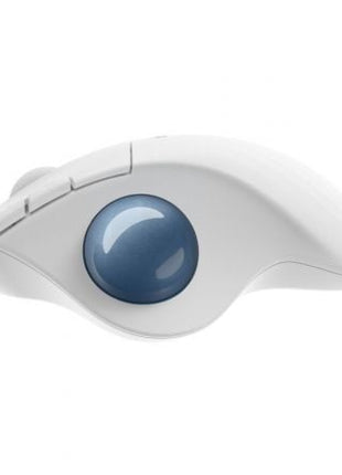 Ratón Trackball Inalámbrico por Bluetooth Logitech ERGO M575/ Hasta 2000 DPI/ Blanco Crudo - Tiensol