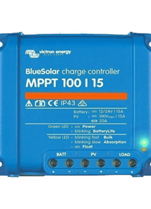 Regulador de Carga MPPT Victron BlueSolar 100/15 - Tiensol