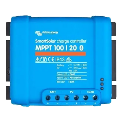 Regulador de Carga MPPT Victron SmartSolar 100/20 - Tiensol