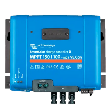 Regulador de Carga MPPT Victron SmartSolar 150/100 - MC4 VE.Can - Tiensol