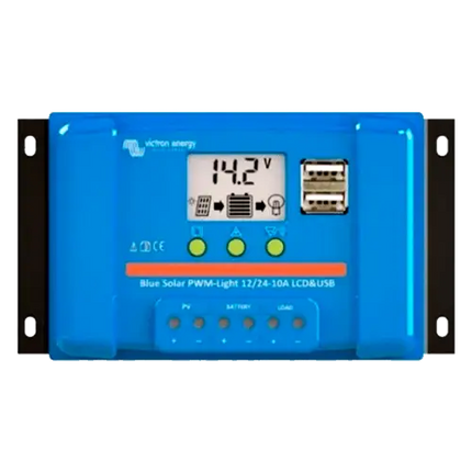 Regulador de Carga PWM Victron BlueSolar LCD&USB 48 - 30 - Tiensol