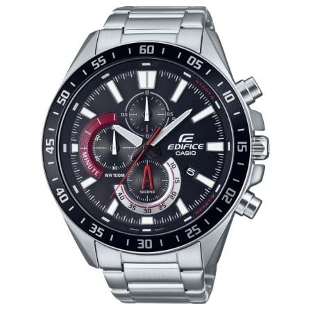 Reloj Analógico Casio Edifice Classic Classic EFV - 620D - 1A4VUEF/ 55mm/ Plata y Negro - Tiensol