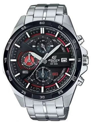 Reloj Analógico Casio Edifice Classic EFR - 556DB - 1AVUEF/ 54mm/ Plata y Negro - Tiensol