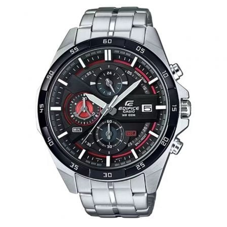 Reloj Analógico Casio Edifice Classic EFR - 556DB - 1AVUEF/ 54mm/ Plata y Negro - Tiensol