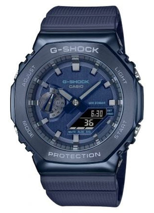 Reloj Analógico y Digital Casio G - Shock Metal GM - 2100N - 2AER/ 49mm/ Azul - Tiensol