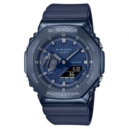 Reloj Analógico y Digital Casio G - Shock Metal GM - 2100N - 2AER/ 49mm/ Azul - Tiensol