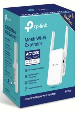 Repetidor Inalámbrico TP - Link RE315 1200Mbps/ 2 Antenas - Tiensol