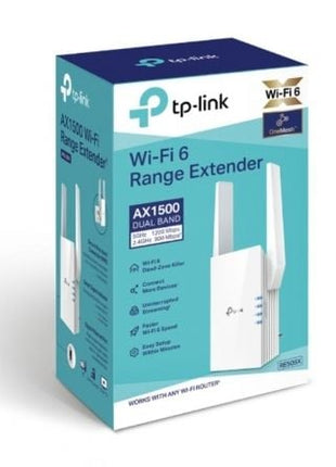 Repetidor Inalámbrico TP - Link RE505X/ WiFi 6/ 1500Mbps/ 2 Antenas - Tiensol