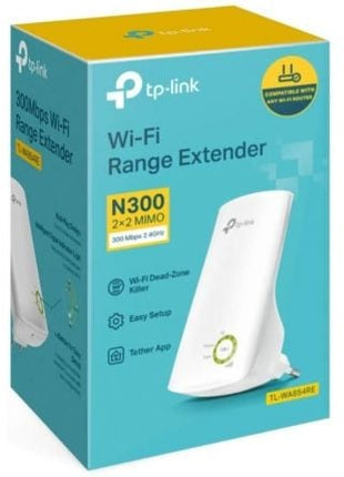 Repetidor Inalámbrico TP - Link TL - WA854RE 300Mbps/ 2 Antenas Internas - Tiensol