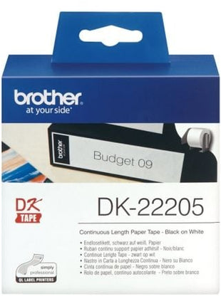 Rollo de Papel Continuo Original Brother DK - 22205 - Tiensol