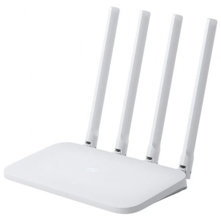 Router Inalámbrico Xiaomi Mi Router 4C 300Mbps/ 2.4GHz/ 4 Antenas/ WiFi 802.11b/g/n - Tiensol