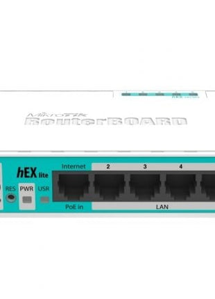 Router Mikrotik Hex Lite RB750R2 5 Puertos/ RJ45 10/100/ PoE - Tiensol