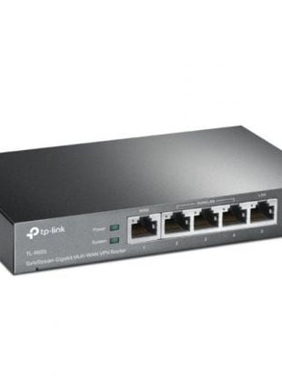 Router VPN SafeStream Gigabit TP - Link Omada TL - R605/ 5 Puertos Multi - WAN - Tiensol