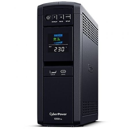 SAI Línea Interactiva Cyberpower CP1350EPFCLCD/ 1350VA - 810W/ 6 Salidas/ Formato Torre - Tiensol