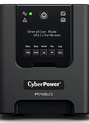 SAI Línea Interactiva Cyberpower PR750ELCD/ 750VA - 675W/ 6 Salidas/ Formato Torre - Tiensol