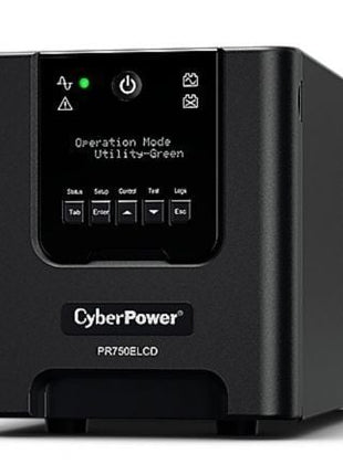 SAI Línea Interactiva Cyberpower PR750ELCD/ 750VA - 675W/ 6 Salidas/ Formato Torre - Tiensol