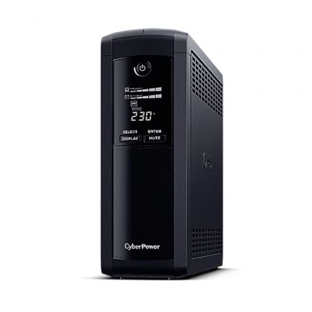 SAI Línea Interactiva Cyberpower VP1200ELCD - DE/ 1200VA - 720W/ 5 Salidas/ Formato Torre - Tiensol