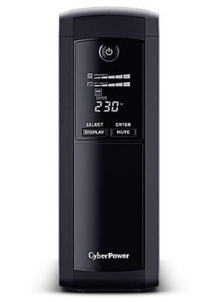 SAI Línea Interactiva Cyberpower VP1600ELCD/ 1600VA - 960W/ 5 Salidas/ Formato Torre - Tiensol