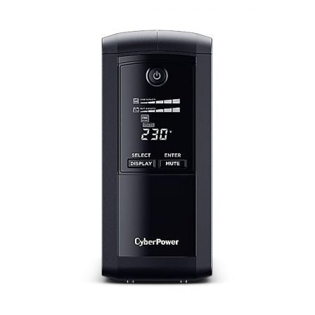 SAI Línea Interactiva Cyberpower VP700ELCD/ 700VA - 390W/ 4 Salidas/ Formato Torre - Tiensol