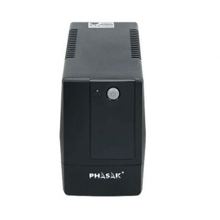 SAI Línea Interactiva Phasak Basic Interactive 600 VA/ 600VA - 360W/ 2 Salidas/ Formato Torre - Tiensol