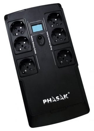 SAI Línea Interactiva Phasak Kryptos 800 VA/ 480W/ 6 Salidas/ Formato Bloque - Tiensol