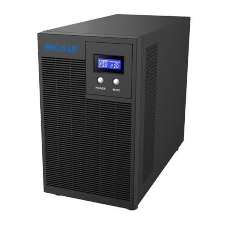 SAI Línea Interactiva Phasak Protekt 3160 VA/ 3160VA - 2100W/ 6 Salidas/ Formato Torre - Tiensol