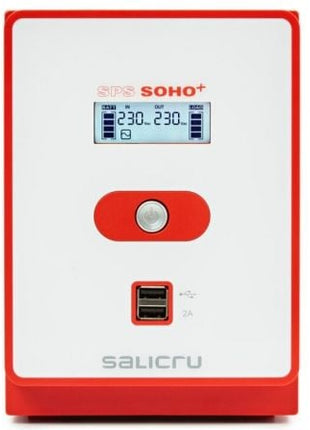 SAI Línea Interactiva Salicru SPS 1600 SOHO+/ 1600VA - 960W/ 4 Salidas/ Formato Torre - Tiensol